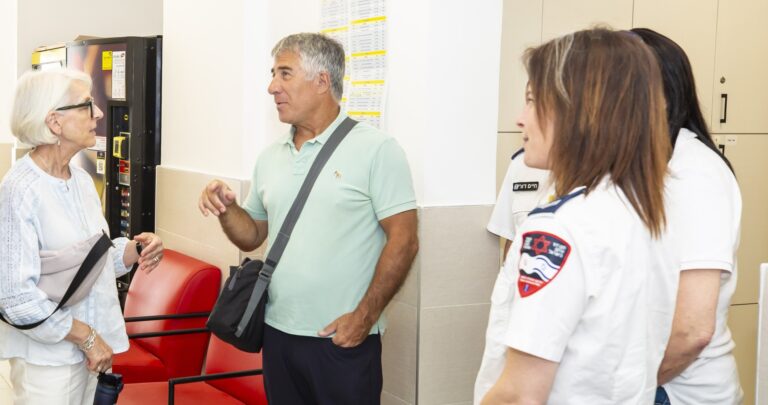 Herzliya Station Dedication – Lady Joy Bourne