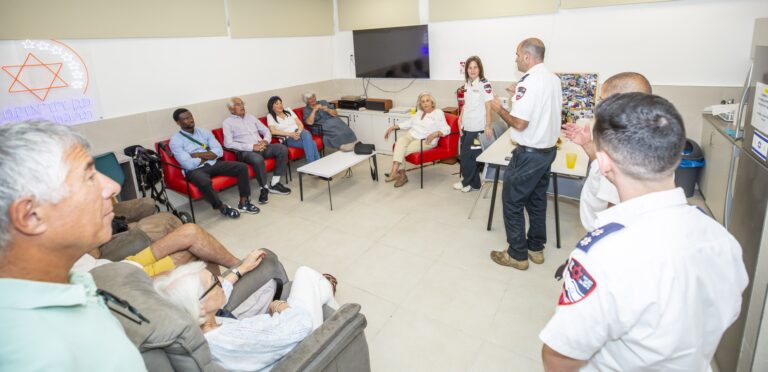 Herzliya Station Dedication – Lady Joy Bourne