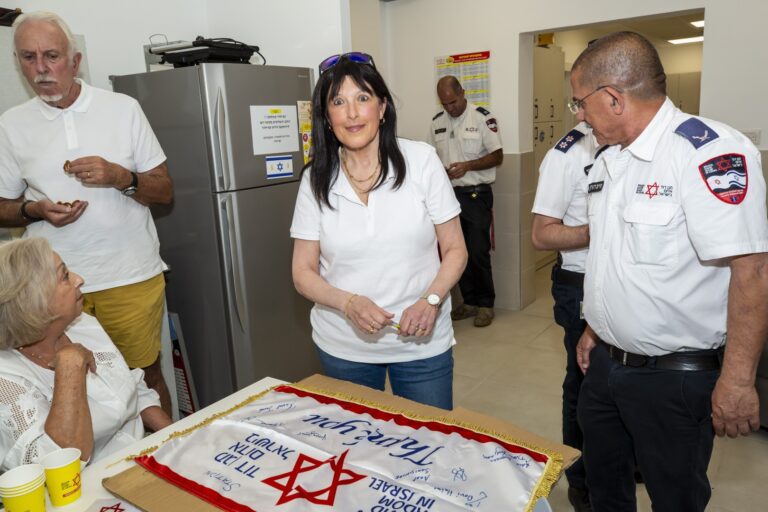 Herzliya Station Dedication – Lady Joy Bourne