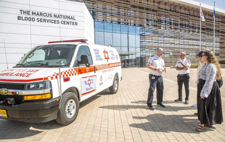 Danny Rivlin Ambulance Dedication