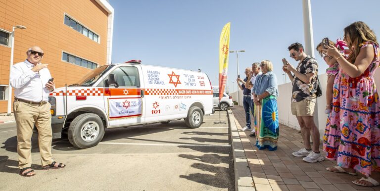 Michelle and Martin Hirst Ambulances Dedication