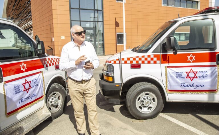 Michelle and Martin Hirst Ambulances Dedication