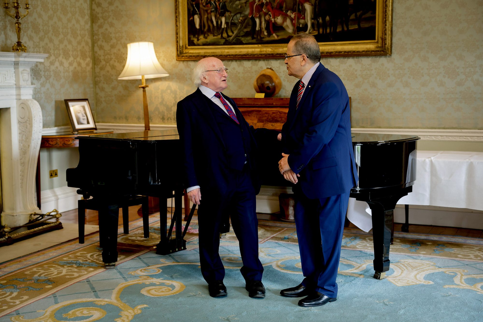 IRELAND PRESIDENT VISIT