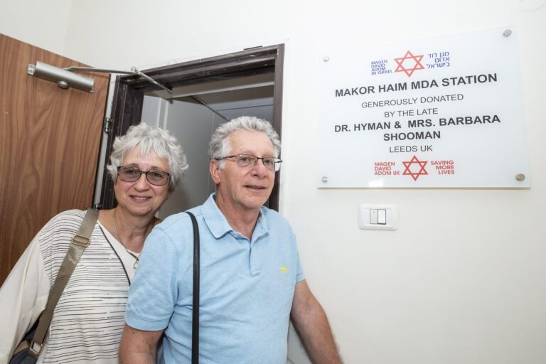 Makor Chaim Station Dedication – Peter and Belinda Black