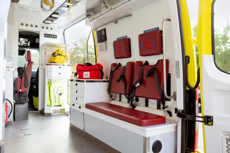 Interior of the Ambulance Museum