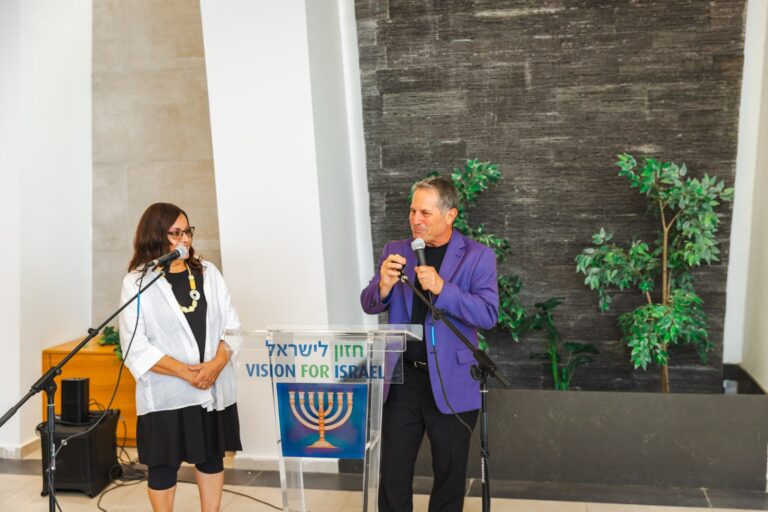Barry Segal of The Joseph Storehouse Trust and Vision for Israel Dedication
