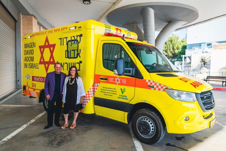 Barry Segal of The Joseph Storehouse Trust and Vision for Israel Dedication